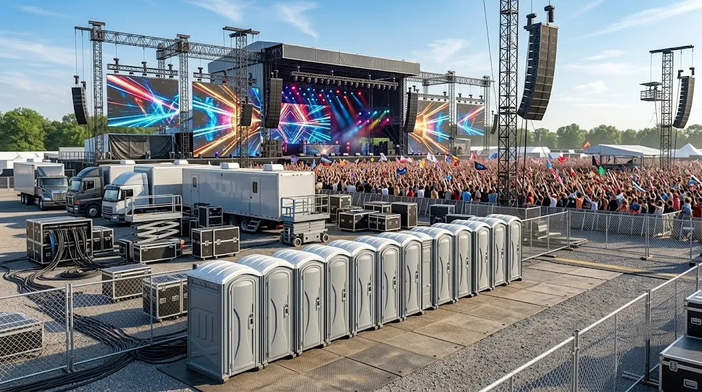Concert Restroom Rental in North Port, FL