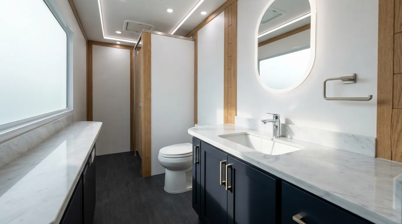 Luxury Restroom Trailer in North Port, FL