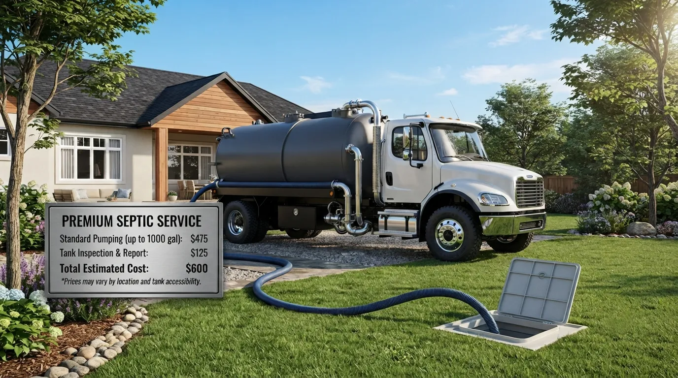 Septic Tank Pumping Cost in North Port, FL